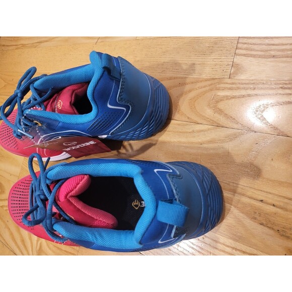 Wolverine Women Dash Compo Toe Waterpf Athletic Work Shoe Watermelon/Blue Sz 9 M - Picture 4 of 8